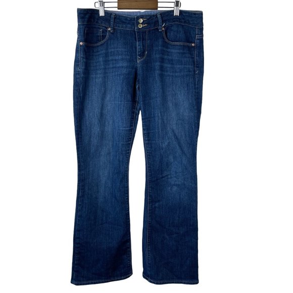 GAP Denim - 2012 GAP 1969 Perfect Boot Cut Jeans 32 Womens 14 REG Stretch Denim‎ Pants TALL